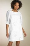 ABS by Allen Schwartz Eyelet Shift Dress, $188 to $112