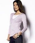 lauren-by-ralph-lauren-v-neck-cable-sweater-159-to-40 Lauren by Ralph Lauren V-Neck Cable Sweater, $159 to $40
