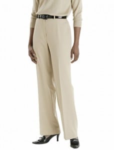 Plain Front Gabaradine Dress Trousers, now $111