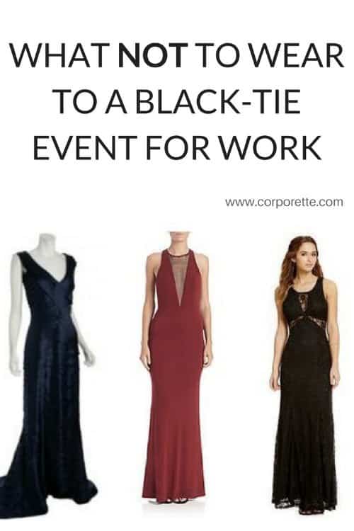 black tie optional womens attire