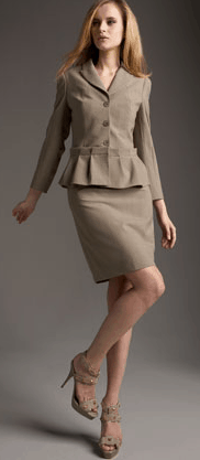 Andy The-Anh Peplum Jacket and Dress