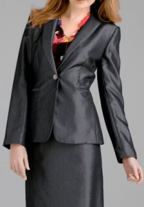 shiny suit