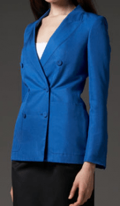 double-breasted suit