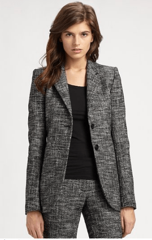 Theory Valea Tweed Blazer