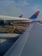So many planes, originally uploaded to Flickr by lauren_pressley