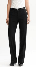 Jackson fit black flannel wide leg Jackson fit black flannel wide leg