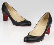 black pumps for office louboutin