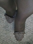 fishnets to conservative job