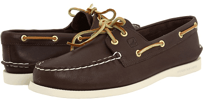 boat shoes for work-related sailing event from Sperry