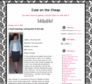 Corporate Style Blog: Cute on the Cheap