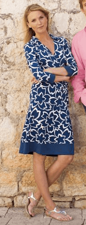 Boden Wrap Jersey Dress