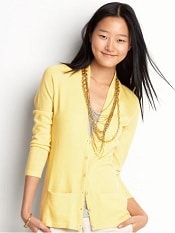 Banana Republic. Cashmere V-neck cardigan