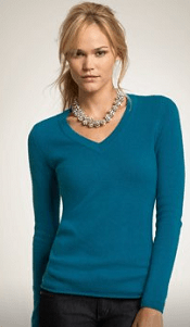 Cashmere V-Neck Sweater