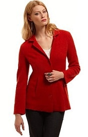 Eileen fisher red on sale jacket