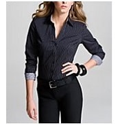 Essential Stretch Striped Shirt