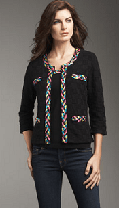 Michael Simon – Ribbon Cardigan & Tank