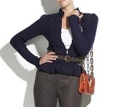 Marc by Marc Jacobs Nessa admiral-front sweater