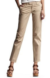 Gap Slim cropped khaki pants