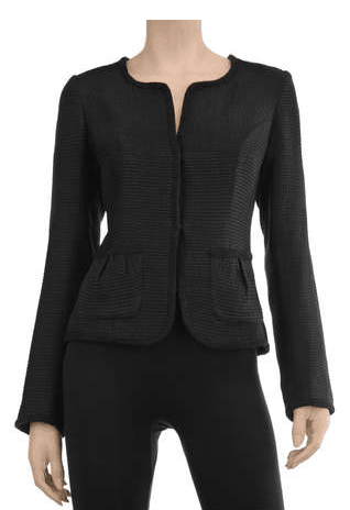 FAILLE CROCHETED EDGE JACKET