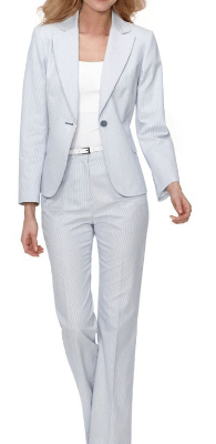 Tahari Suit, Seersucker Jacket and Pants
