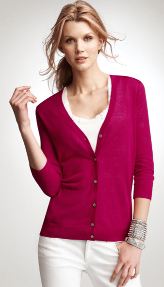 V-Neck Cardigan