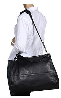 Furla Handbags - Indo Tracolla Large Crossbody (Onyx) - Bags and Luggage