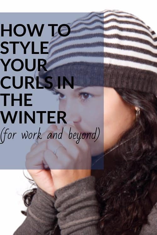 How to Style Curly & Wavy Hair in the Winter