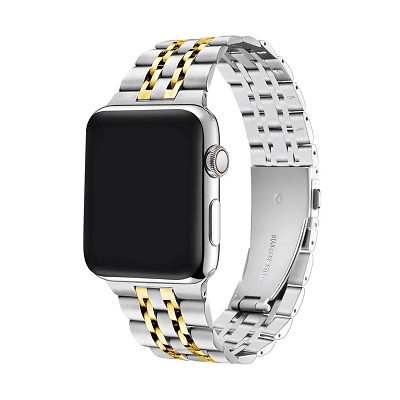 Apple Watch bands are made of mixed metals
