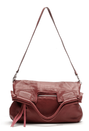 MID CITY TOTE IN WAXY TUMBLE NATURAL GRAIN LEATHER