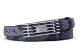 Brooks Brothers suede snakeskin belt