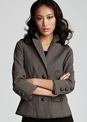 Wear it to Work: Elizabeth and James Stretch Wool Military Blazer