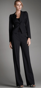 Double-Pinstripe Trousers