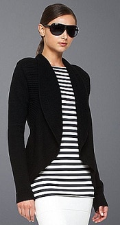 BCBGMAXAZRIA Open-Front Cardigan