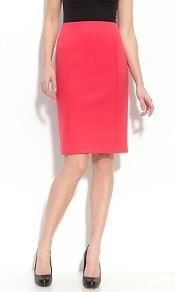 Halogen® Seamed Knit Skirt