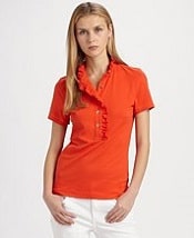 Tory Burch Lidia Polo Top