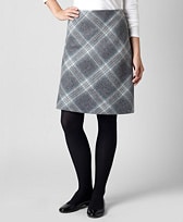 Brooks Brothers Shetland Wool Plaid Skirt