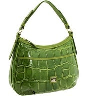 Dooney & Bourke – Croco East West Collins (Grass) – Bags and Luggage