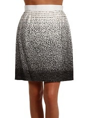 Kate Spade New York – Kylie Skirt (Clotted Cream Black Ombre Jacquard) – Apparel