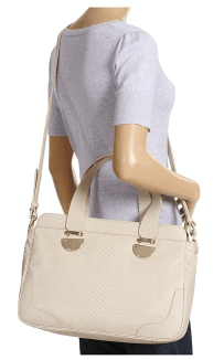 Cole Haan - Perry Street Kendra East/West Tote (Palomino Snake Print) - Bags and Luggage