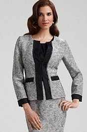 Anne klein suits best sale