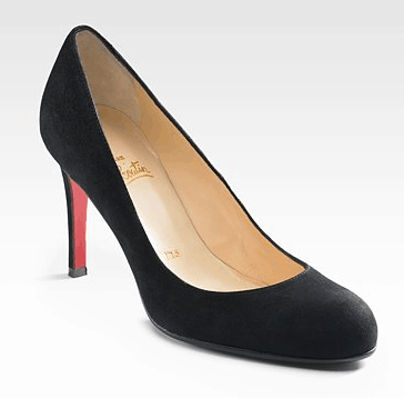 Christian Louboutin Simple 85 Suede Pumps