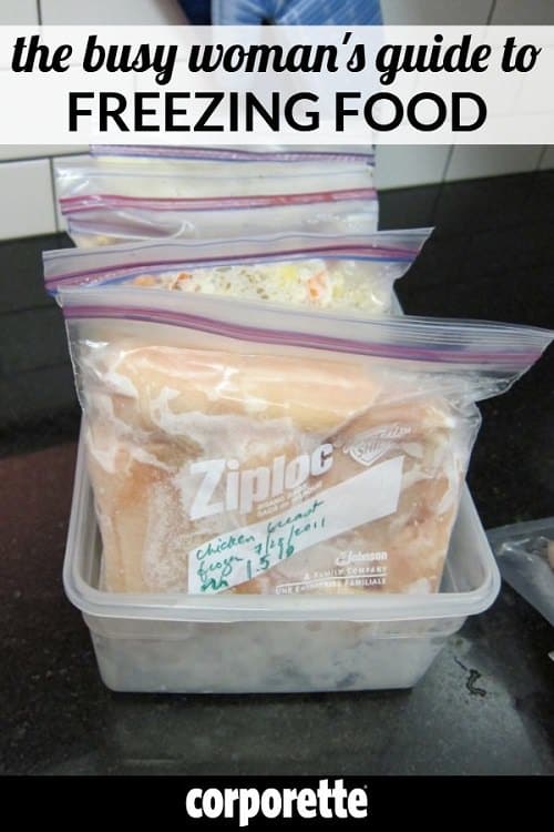 Freezing food can be a great way to save money -- and you don't need a vacuum sealer or bulk cooking methods to do it; even busy single women can freeze food. Kat has her system for freezing food down pat -- so she shared it with a ton of pictures. 