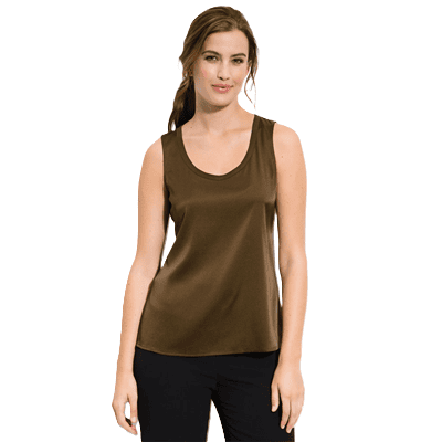 CLU newest Asymmetrical Sleeveless Crew top S