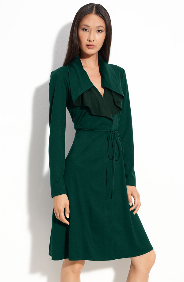 Elie Tahari 'Lauren' Long Sleeve Dress