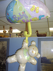 Baby shower balloon, originally uploaded to Flickr by Maddy's Musings