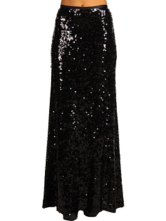 Calvin Klein - Sequin Maxi Skirt (Black) - Apparel