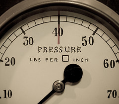 Pressure Gauge, originally uploaded to Flickr by wwarby.
