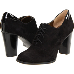 Nine West - Elodee (Black/Black Suede) - Footwear