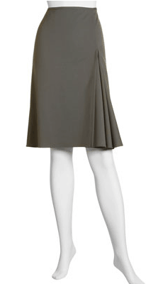 Lafayette 148 New York A-Line Pleat-Godet Skirt