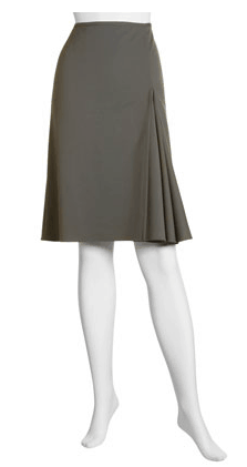 Lafayette 148 New York A-Line Pleat-Godet Skirt 